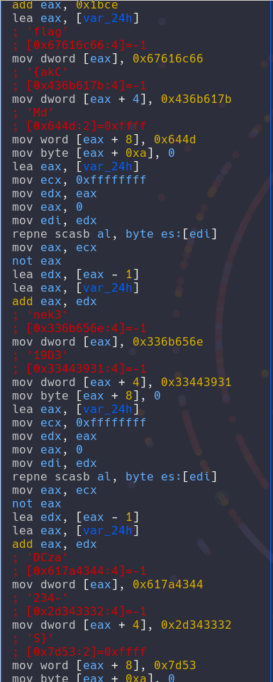 Reverse Engineering Debug Me first challenge